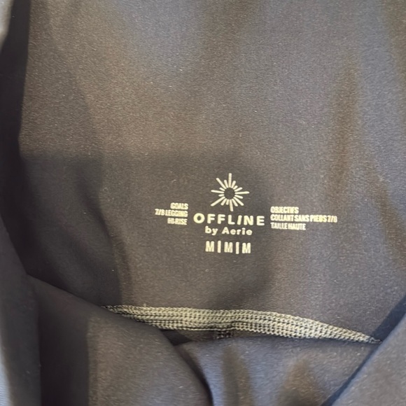 OFFLINE by Aerie Black Leggings - Picture 2 of 2